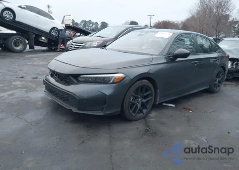 2025 Honda Civic Sport z USA, uszkodzony, nr VIN 2HGFE2F57SH521226